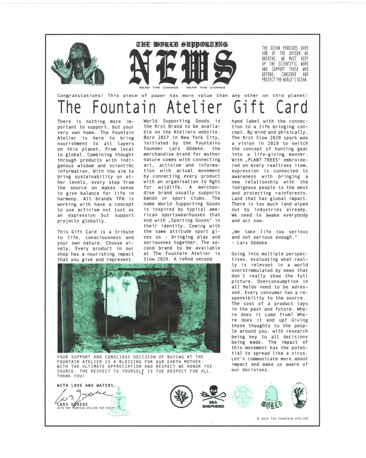 The Fountain Atelier Gift Card