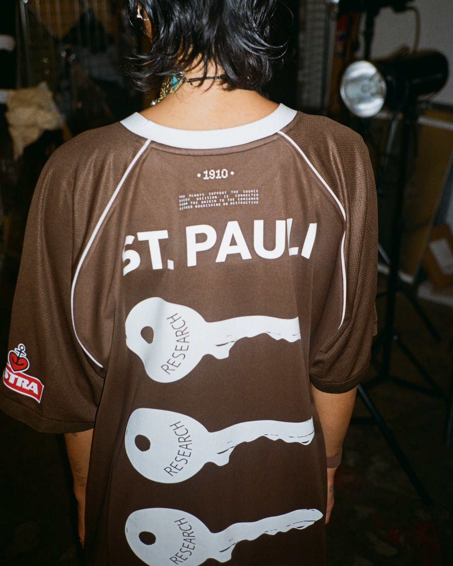 FC ST.PAULI "RESEARCH IS KEY" TRIKOT 7/15