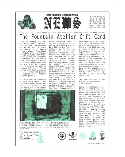 The Fountain Atelier Gift Card